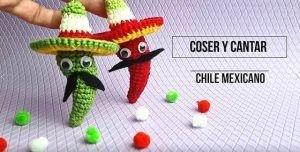 DIY Chile mexicano amigurumi